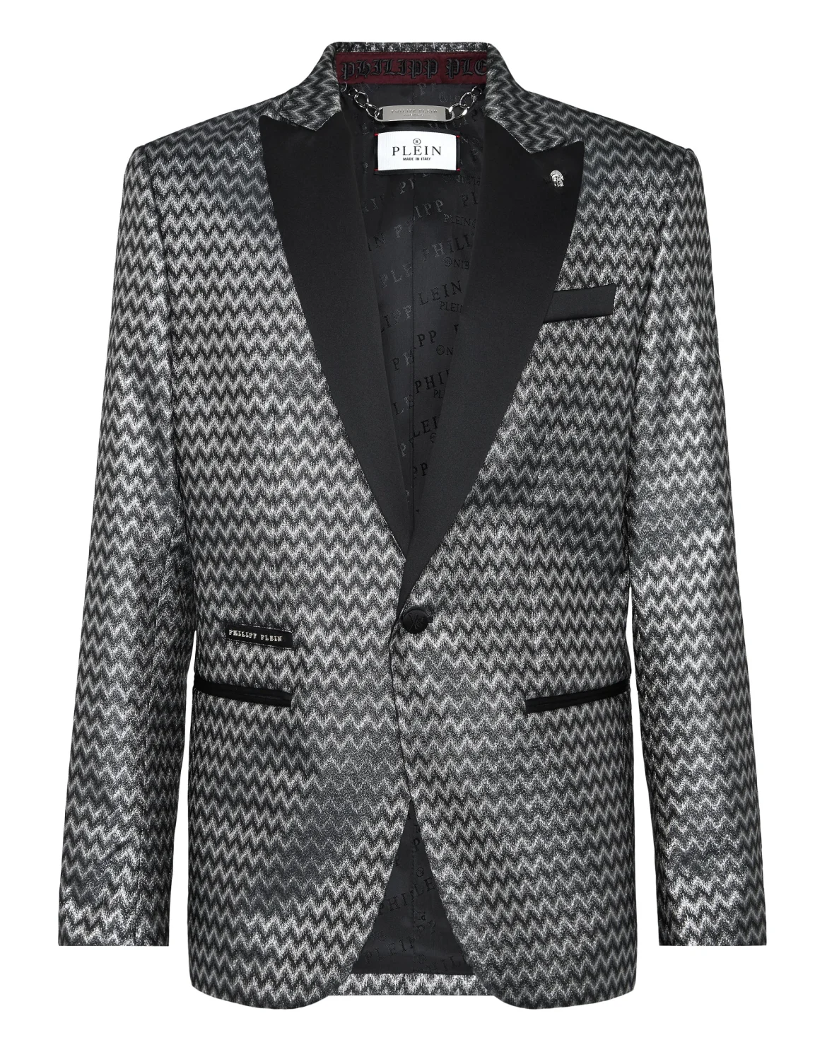 jacquard Blazer Lord Fit, цвет: Черный