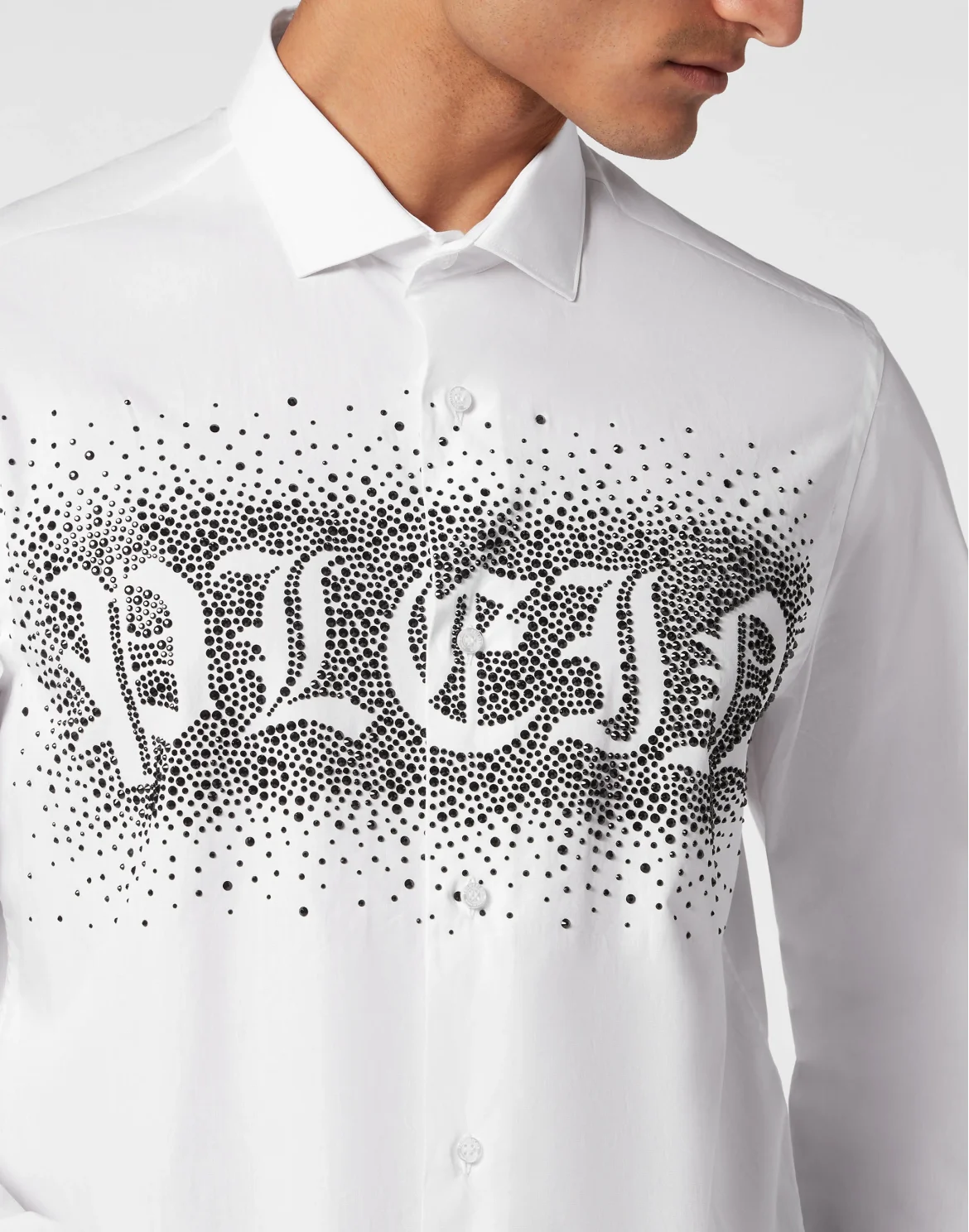 Shirt Sugar daddy Gothic Plein, цвет: Белый