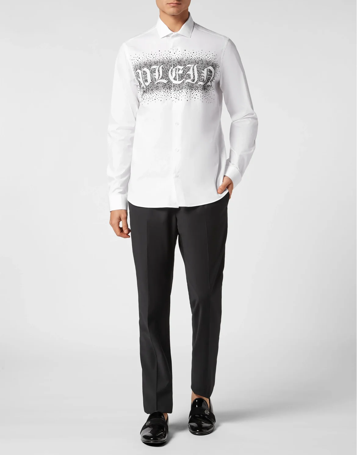 Shirt Sugar daddy Gothic Plein, цвет: Белый