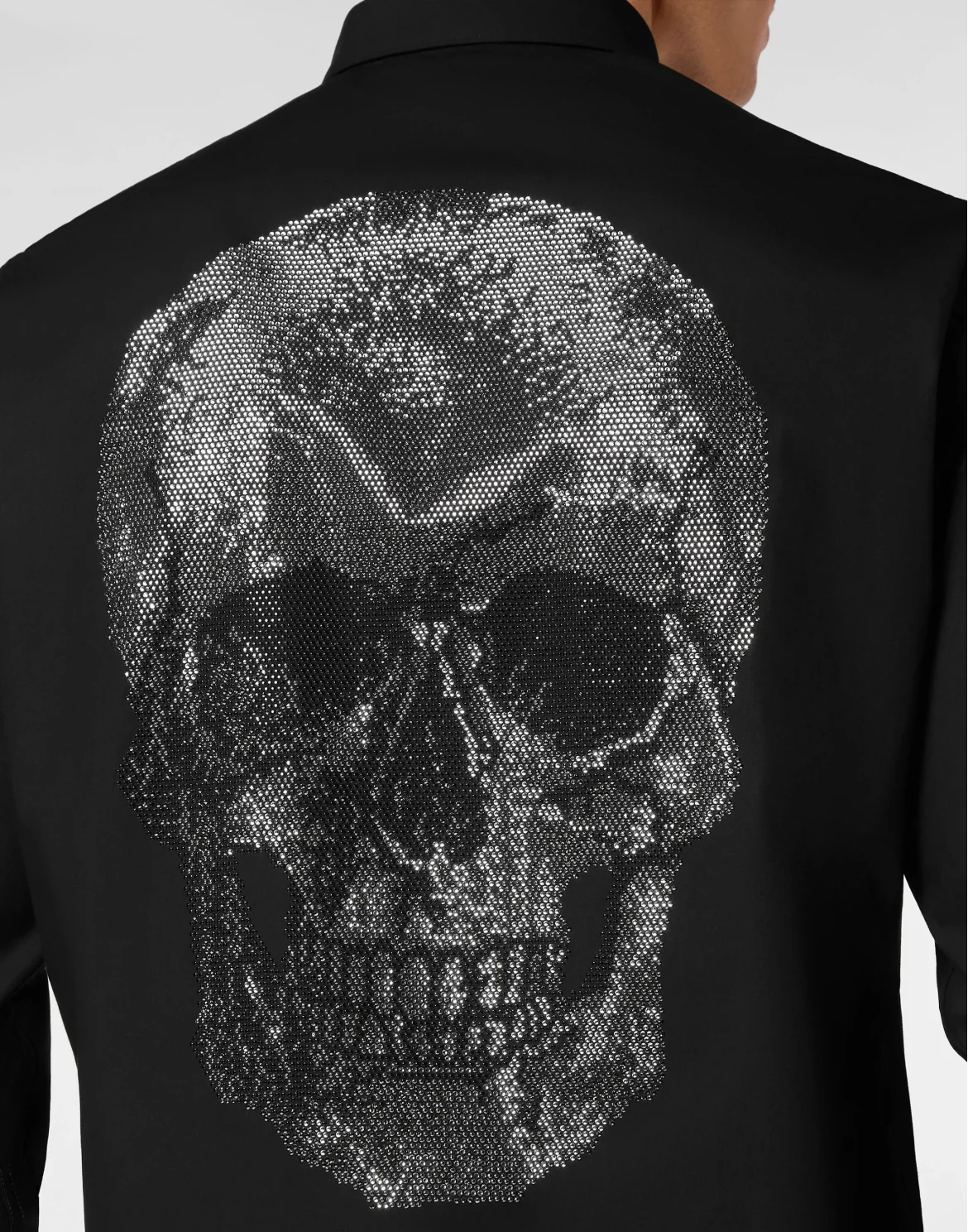 Shirt Sugar Daddy Cut LS Skull, цвет: Черный