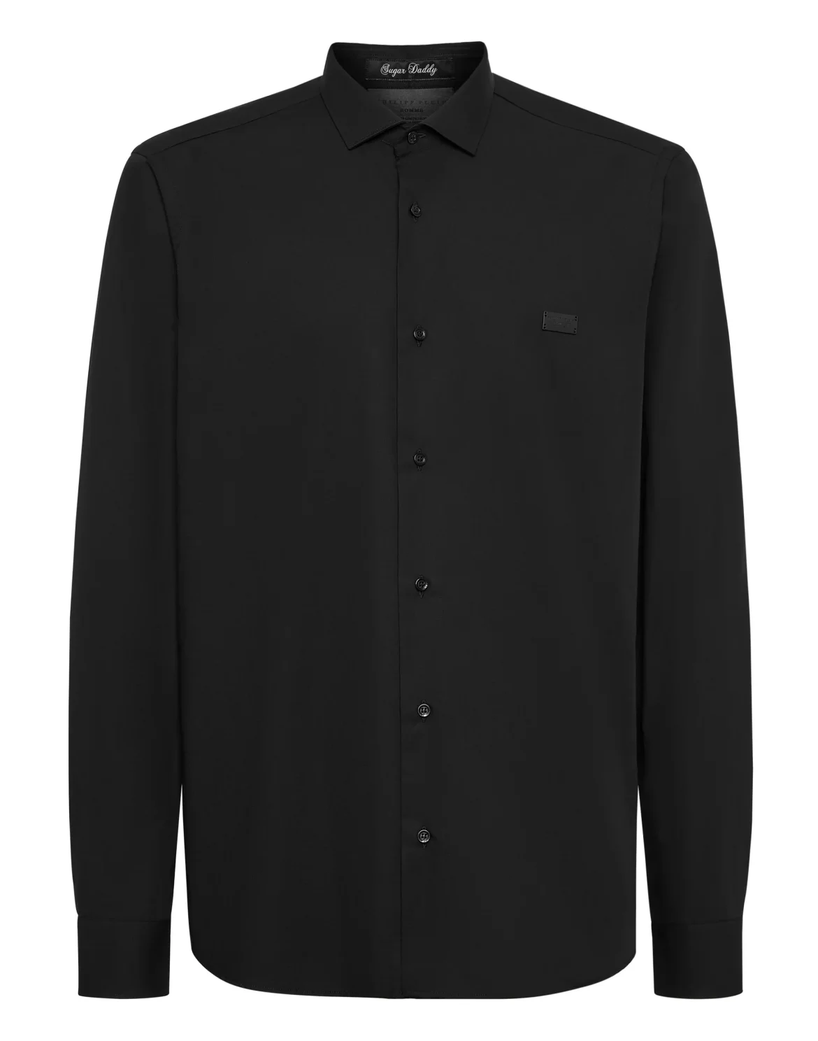Shirt Sugar Daddy Cut LS Skull, цвет: Черный