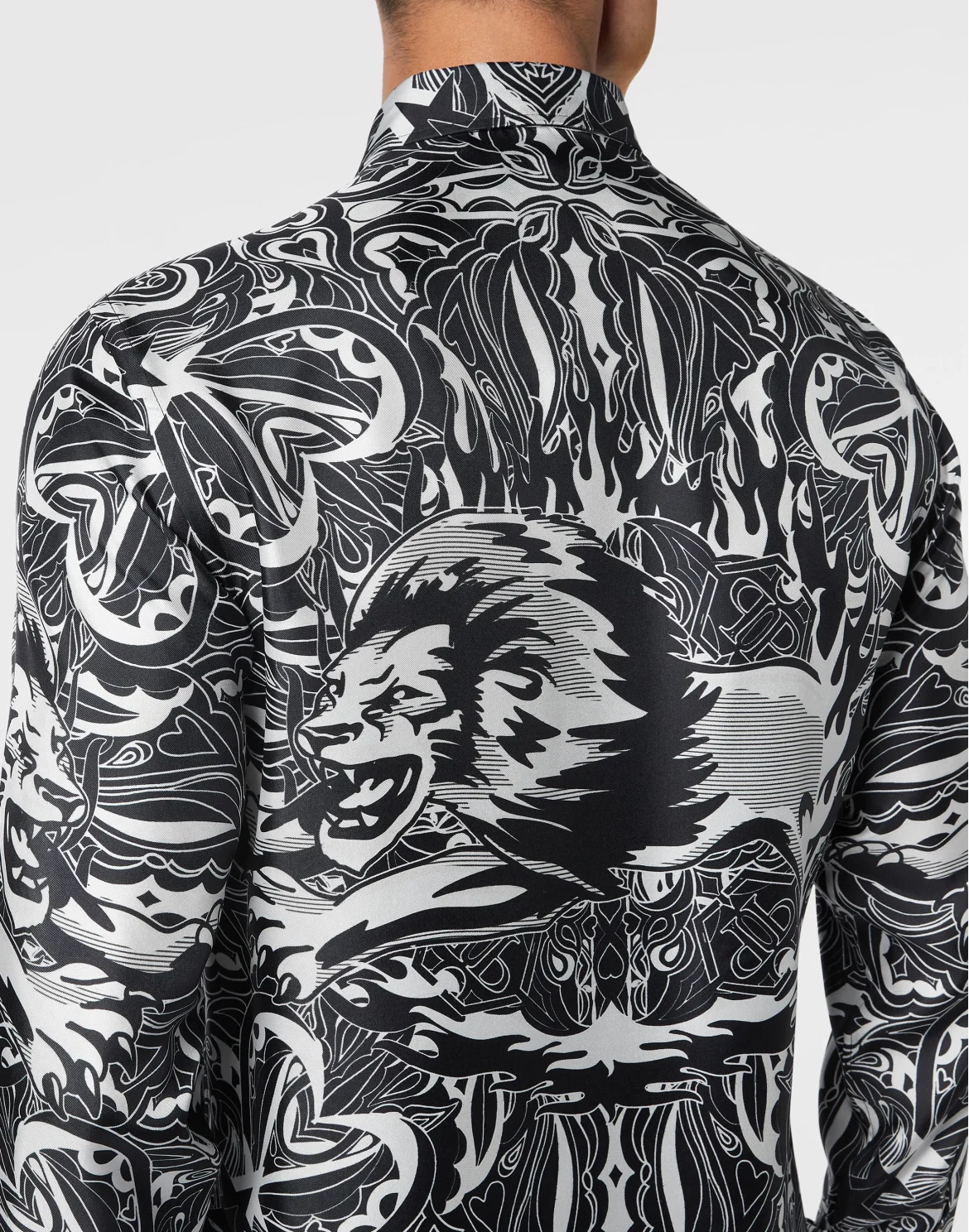 Silk Shirt Dandy Lion Circus, цвет: Черный
