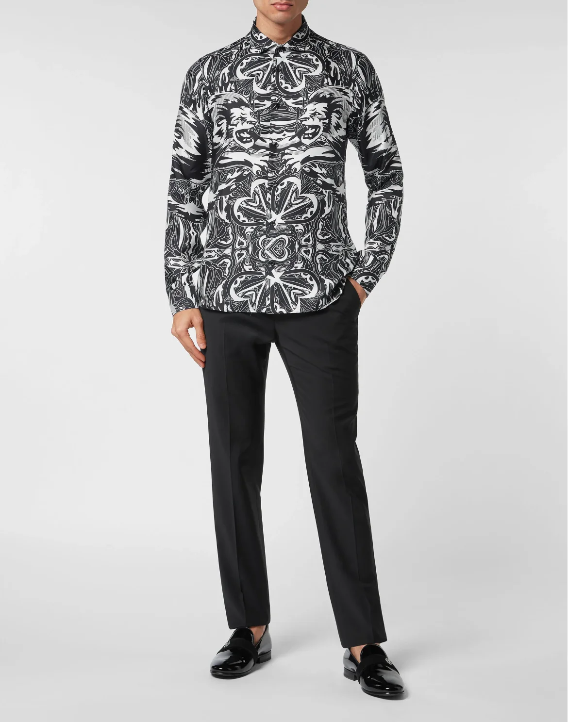 Silk Shirt Dandy Lion Circus, цвет: Черный