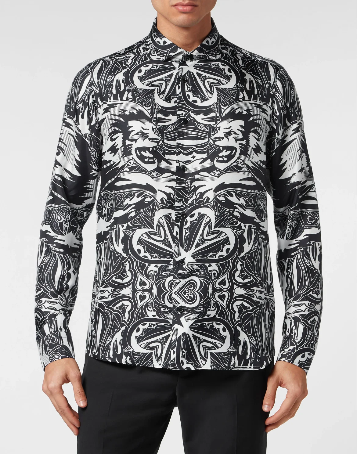 Silk Shirt Dandy Lion Circus, цвет: Черный