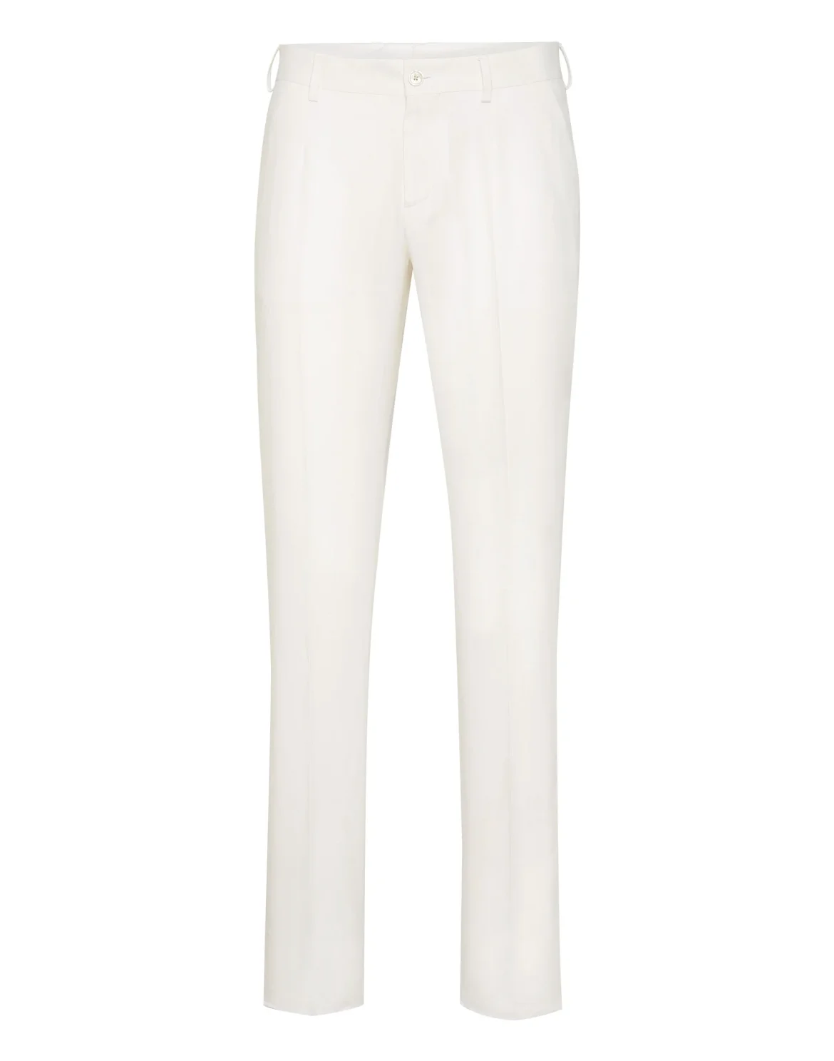 Linen Long Trousers Gigolò fit, цвет: Белый