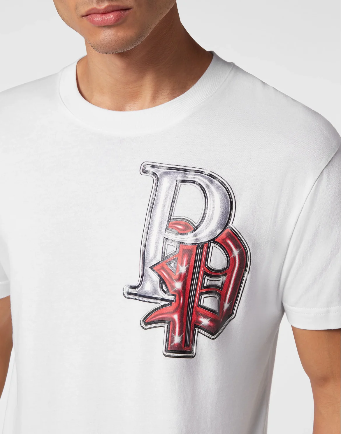 T-shirt Round Neck SS Skully Gang, цвет: Белый