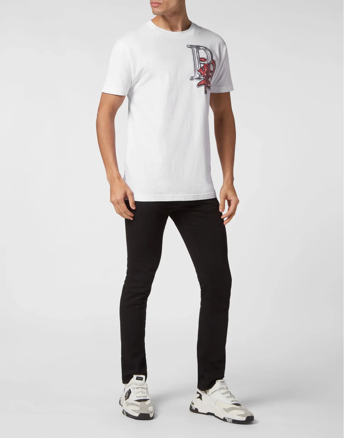 T-shirt Round Neck SS Skully Gang, цвет: Белый