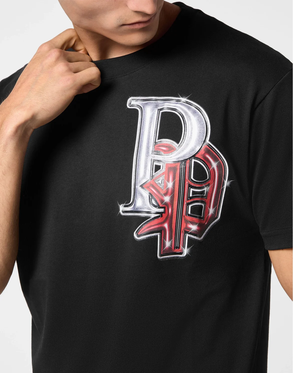 T-shirt Round Neck SS Skully Gang, цвет: Черный