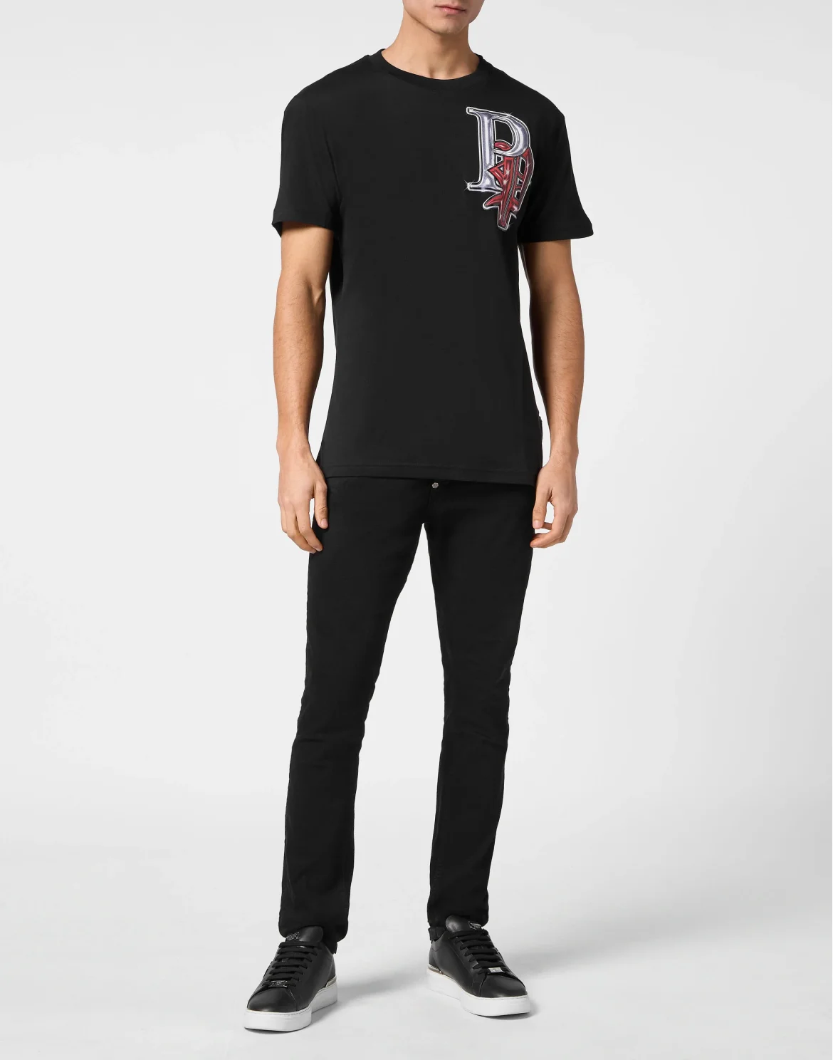 T-shirt Round Neck SS Skully Gang, цвет: Черный