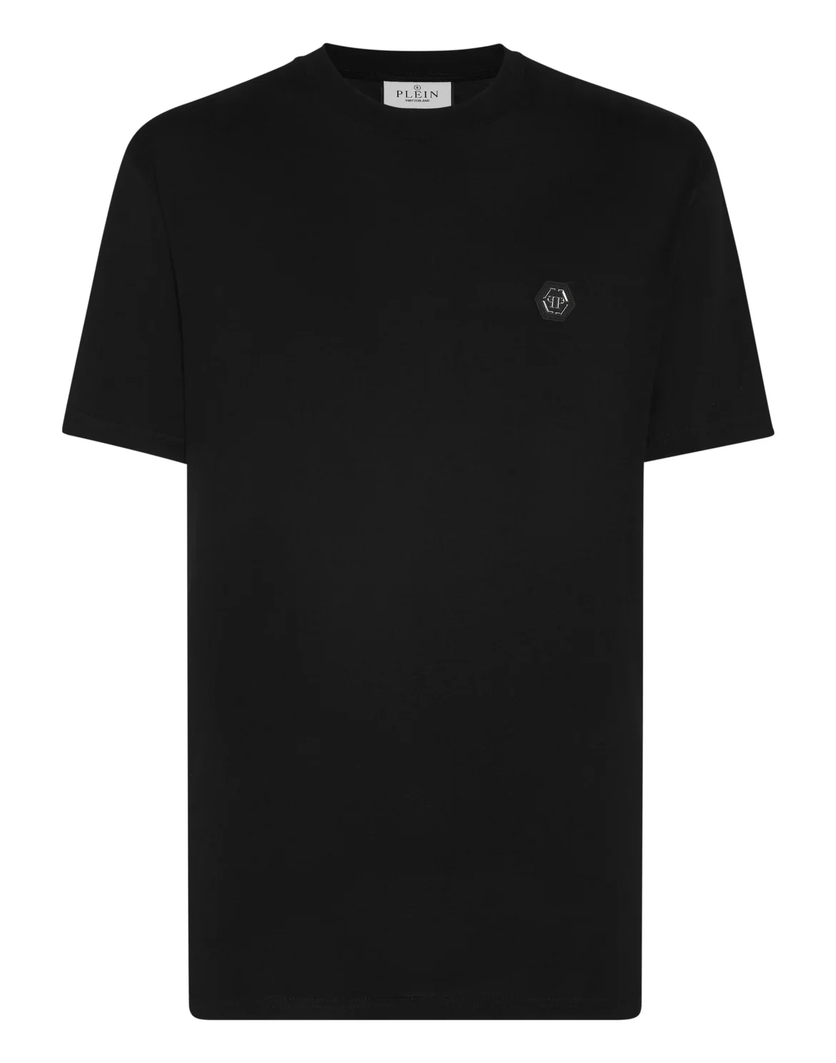 T-shirt Round Neck SS with Crystals Skull&Bones, цвет: Черный