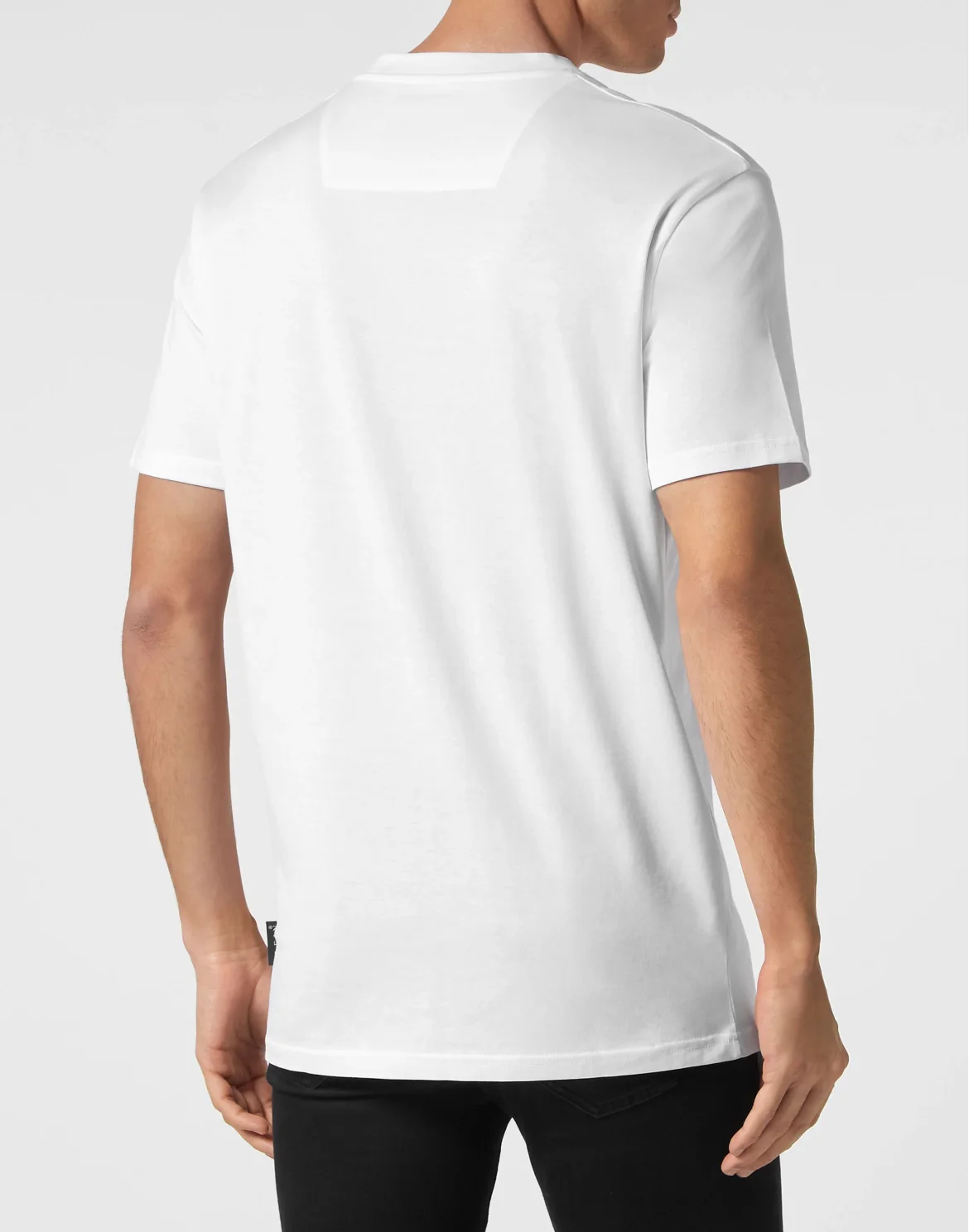 T-shirt Round Neck SS Rainbow Stripes, цвет: Белый