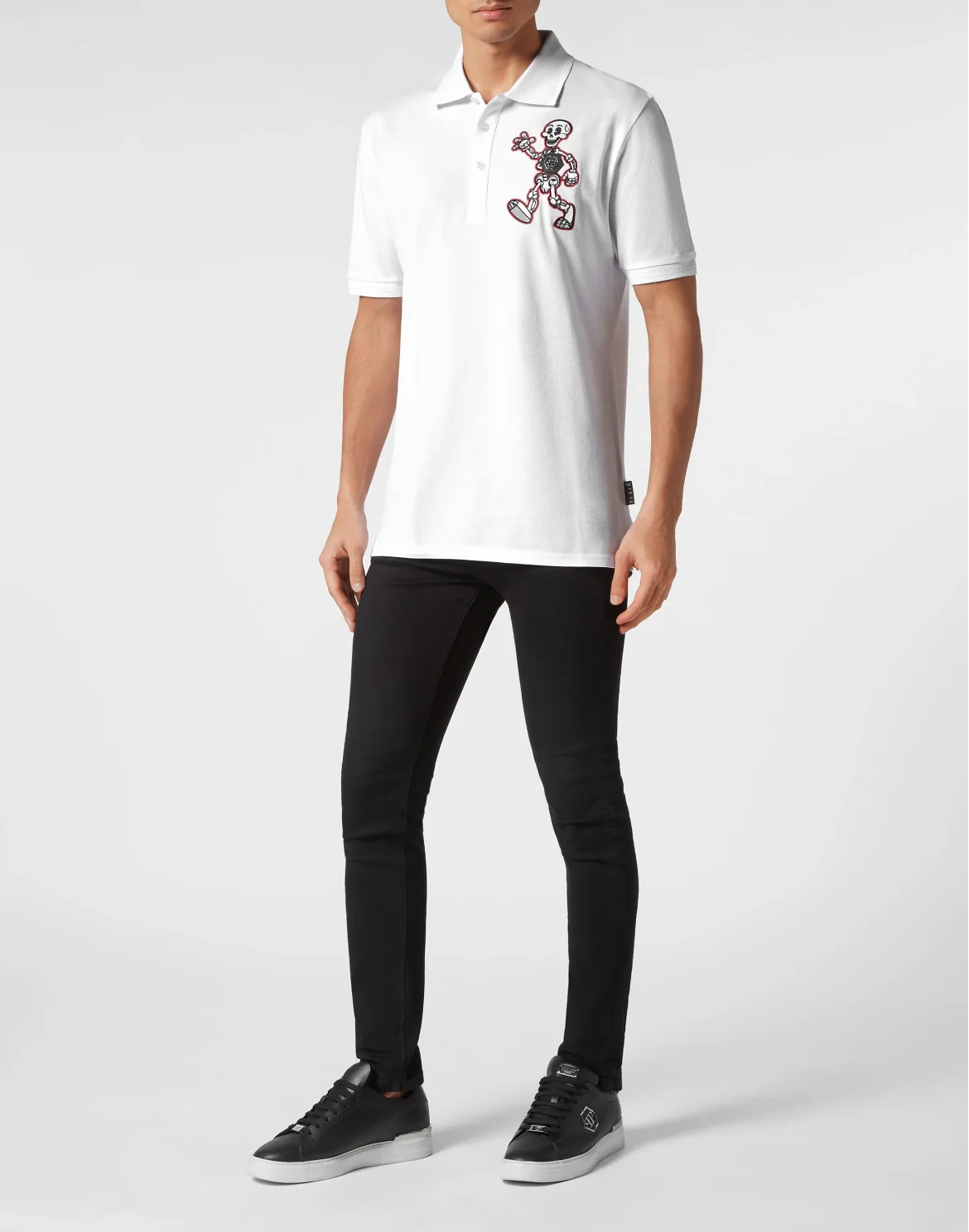 Polo shirt SS Skully Gang, цвет: Белый