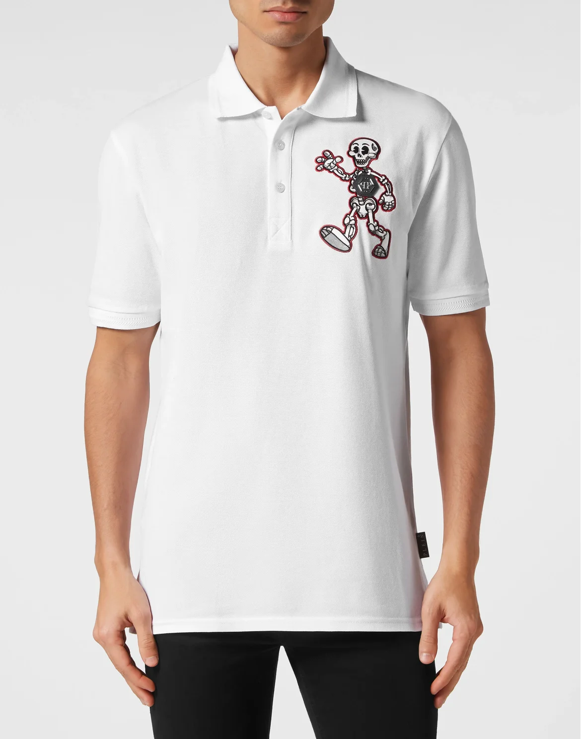 Polo shirt SS Skully Gang, цвет: Белый