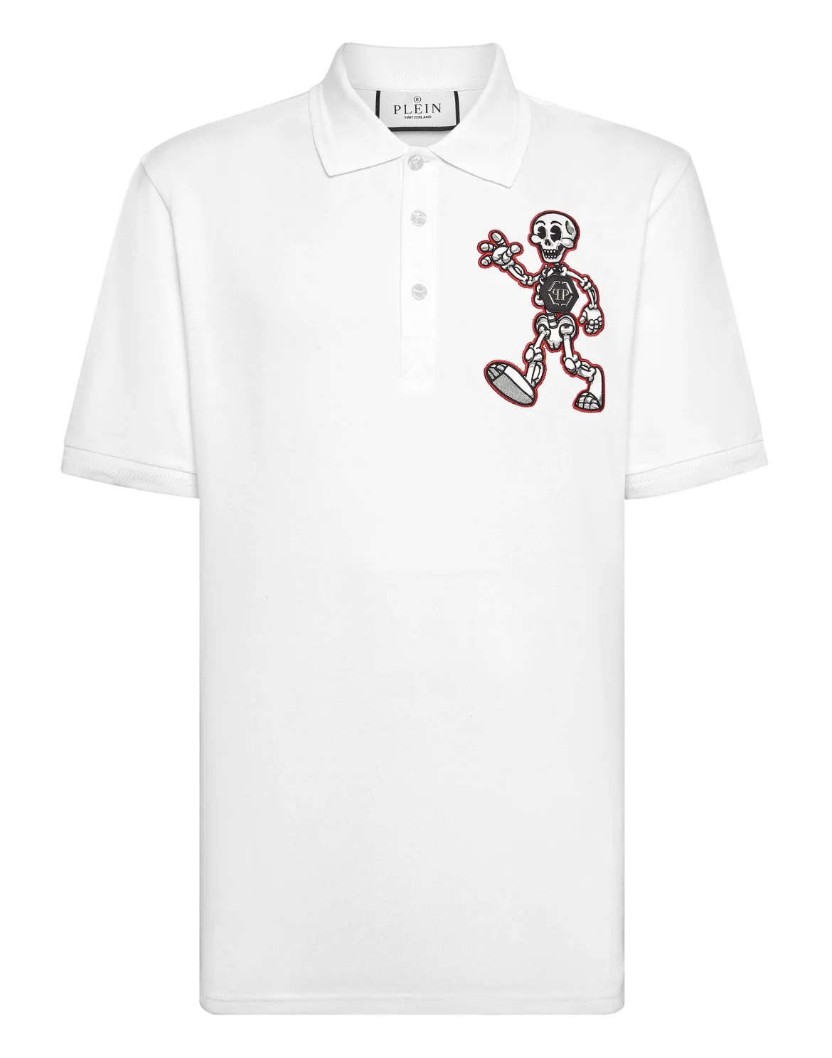 Polo shirt SS Skully Gang, цвет: Белый