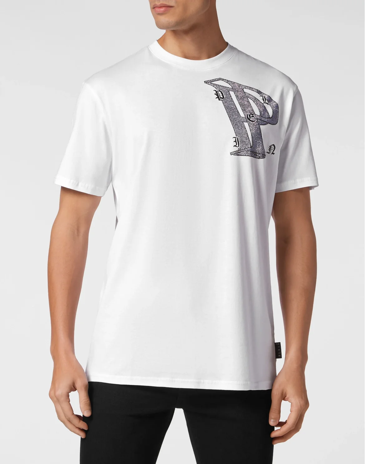 T-shirt Round Neck SS Wire Frame, цвет: Белый