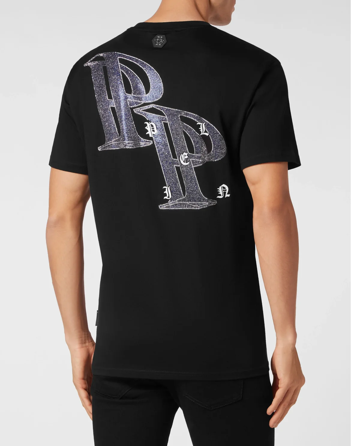 T-shirt Round Neck SS Wire Frame, цвет: Черный