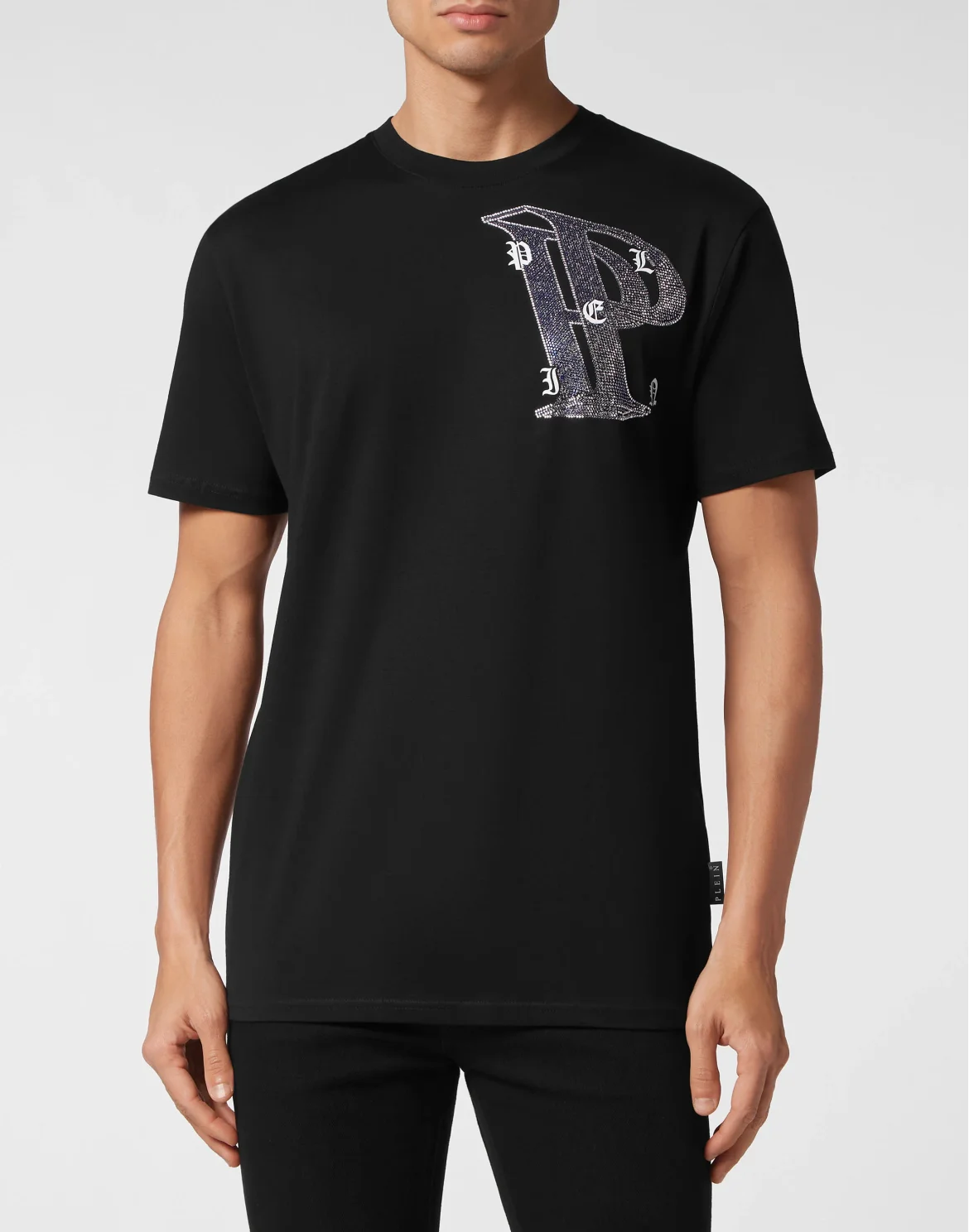 T-shirt Round Neck SS Wire Frame, цвет: Черный