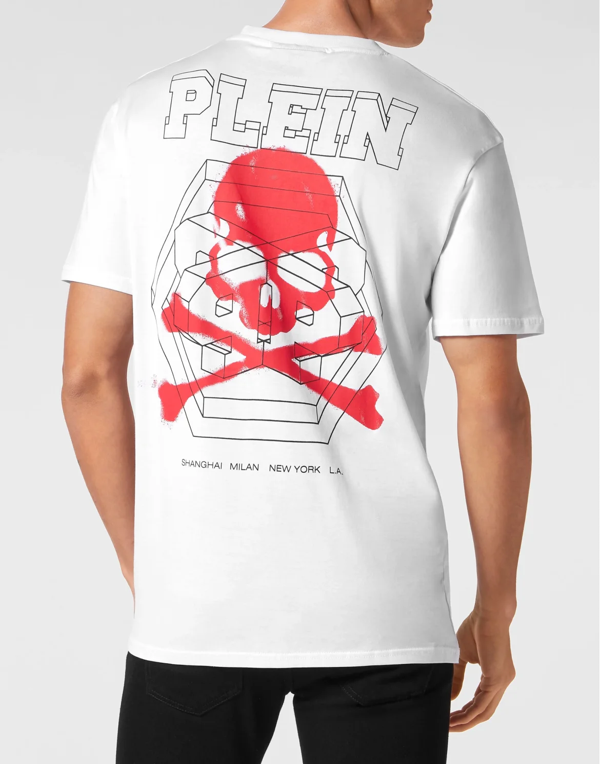 T-shirt Round Neck SS Wire Frame, цвет: Белый