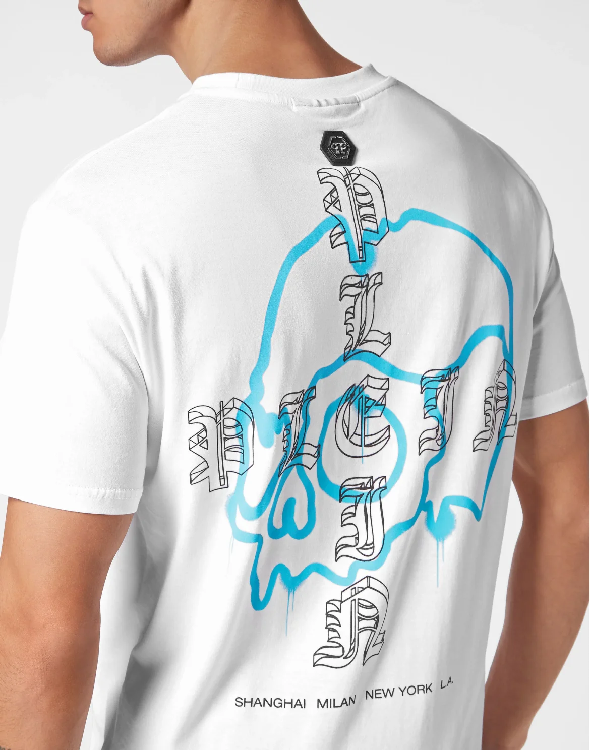 T-shirt Round Neck SS Wire Frame, цвет: Белый