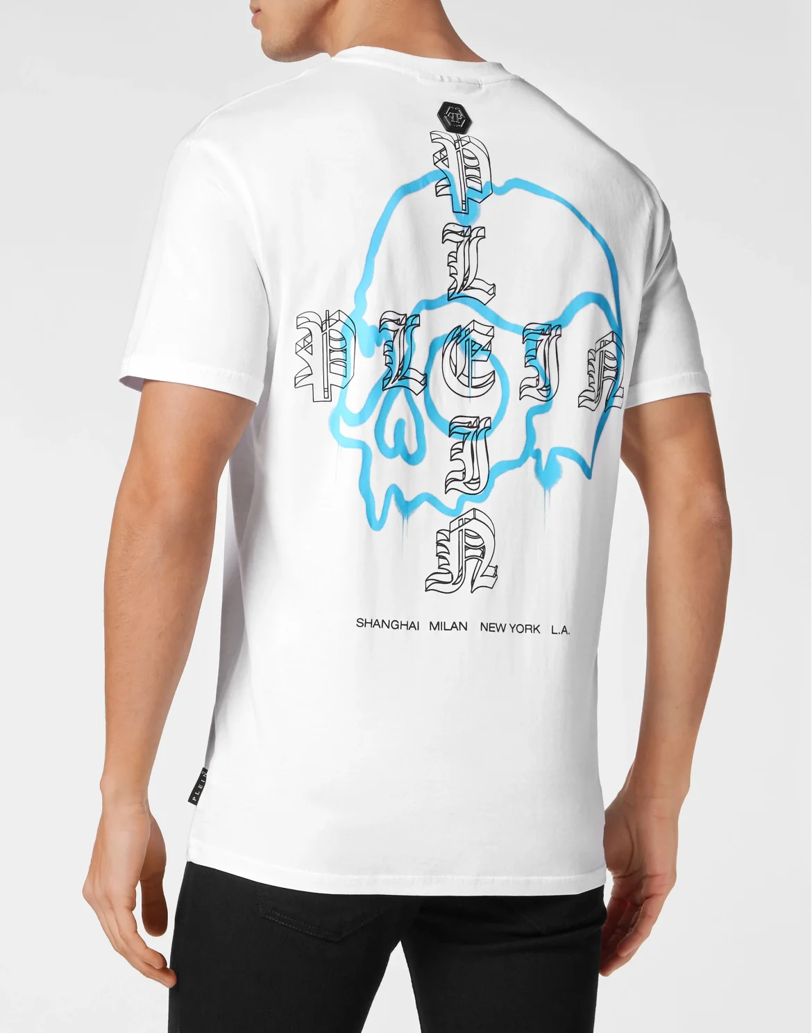 T-shirt Round Neck SS Wire Frame, цвет: Белый