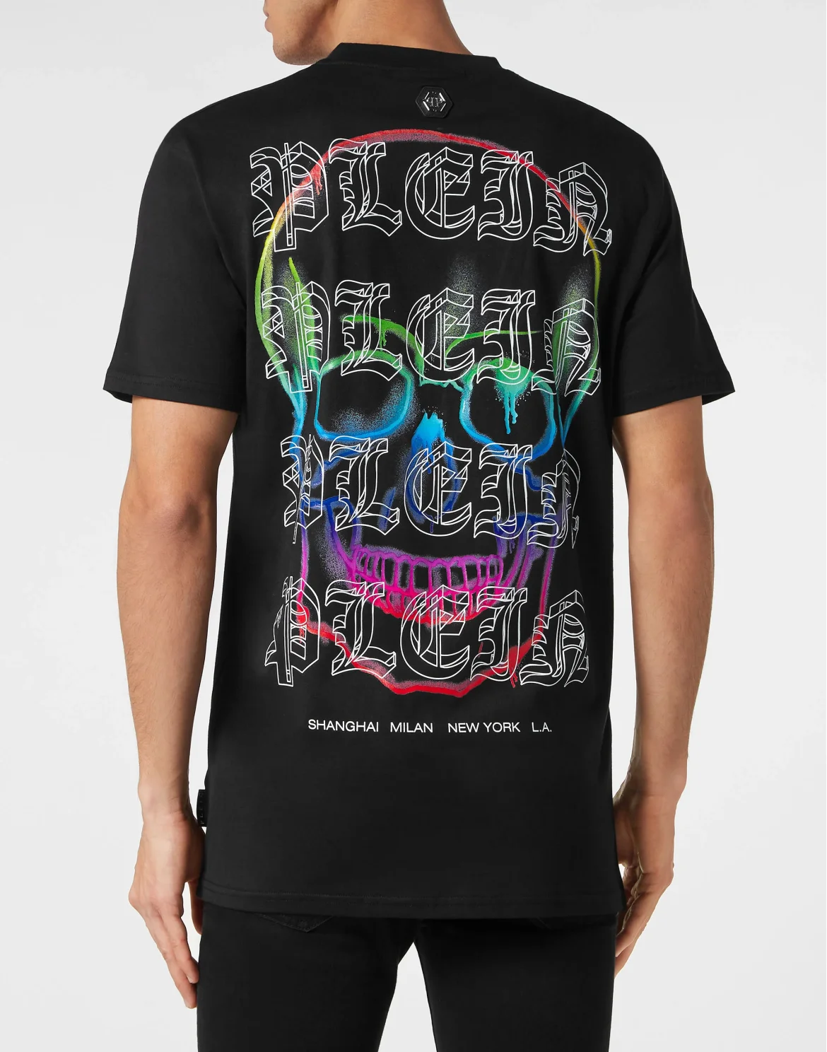 T-shirt Round Neck SS Wire Frame, цвет: Черный