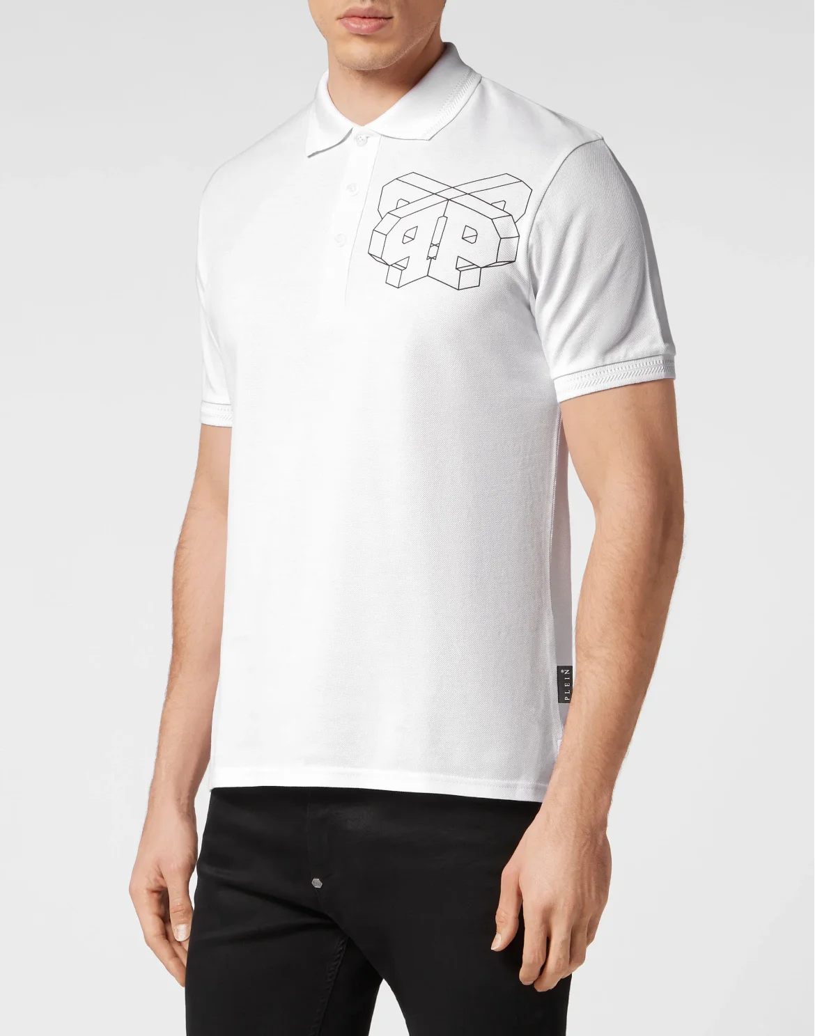 Piquet Polo SS Wire Frame, цвет: Белый