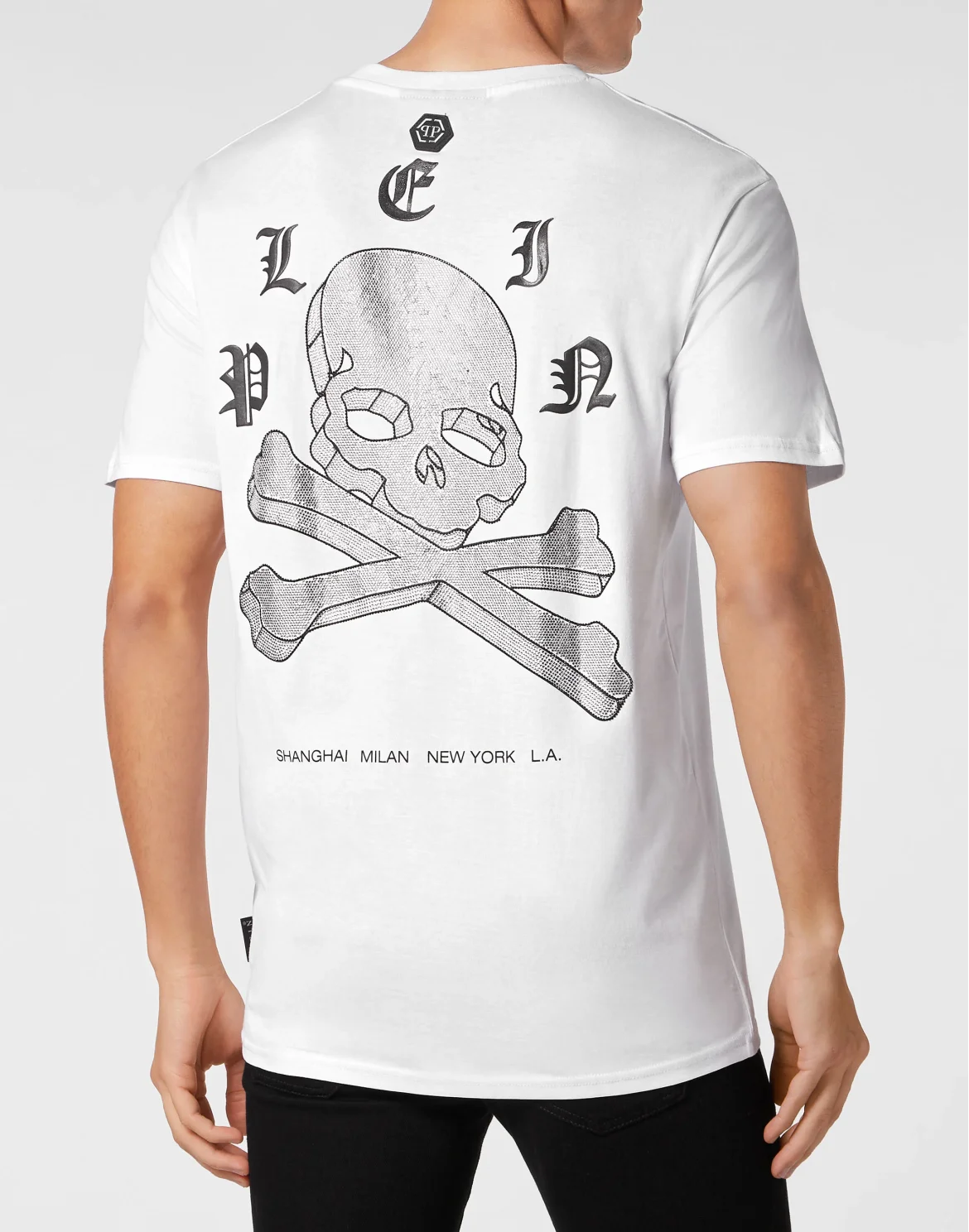 T-shirt Round Neck SS Wire Frame, цвет: Белый