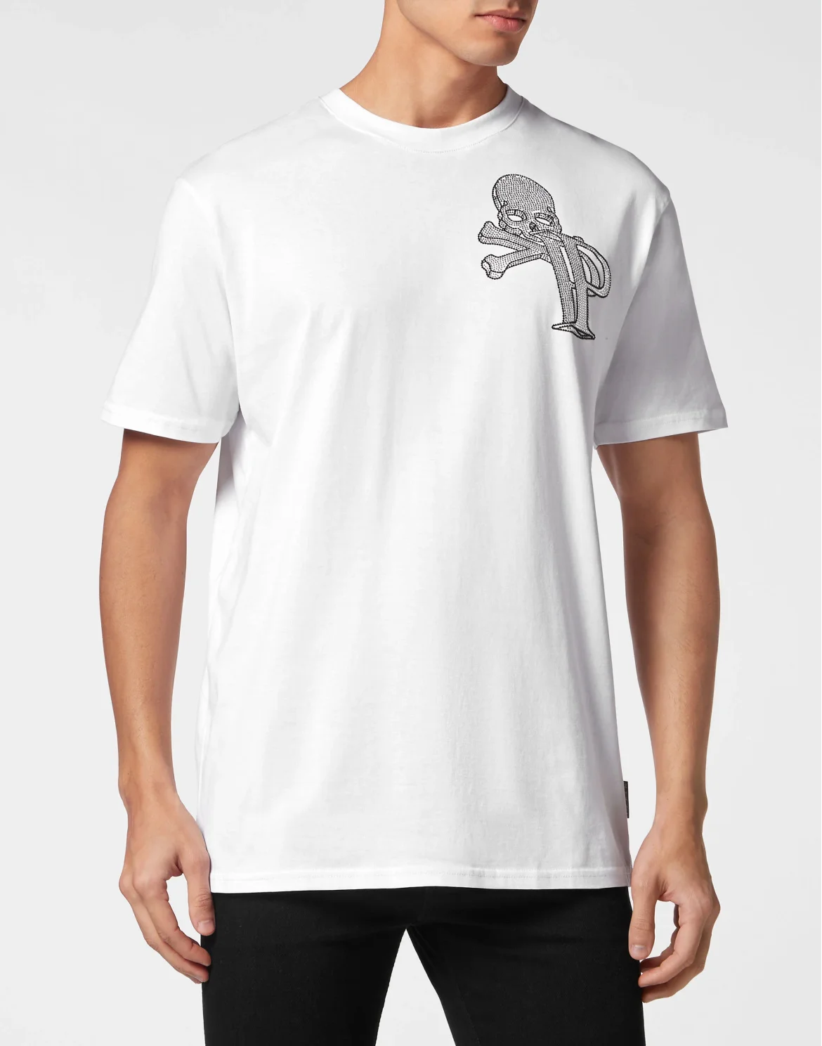 T-shirt Round Neck SS Wire Frame, цвет: Белый