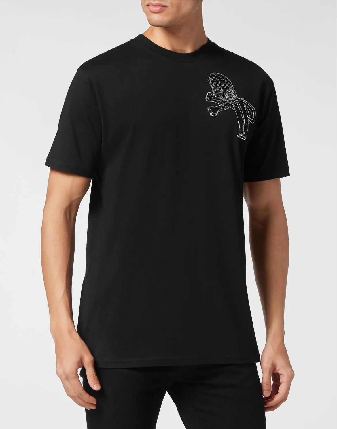 T-shirt Round Neck SS Wire Frame, цвет: Черный