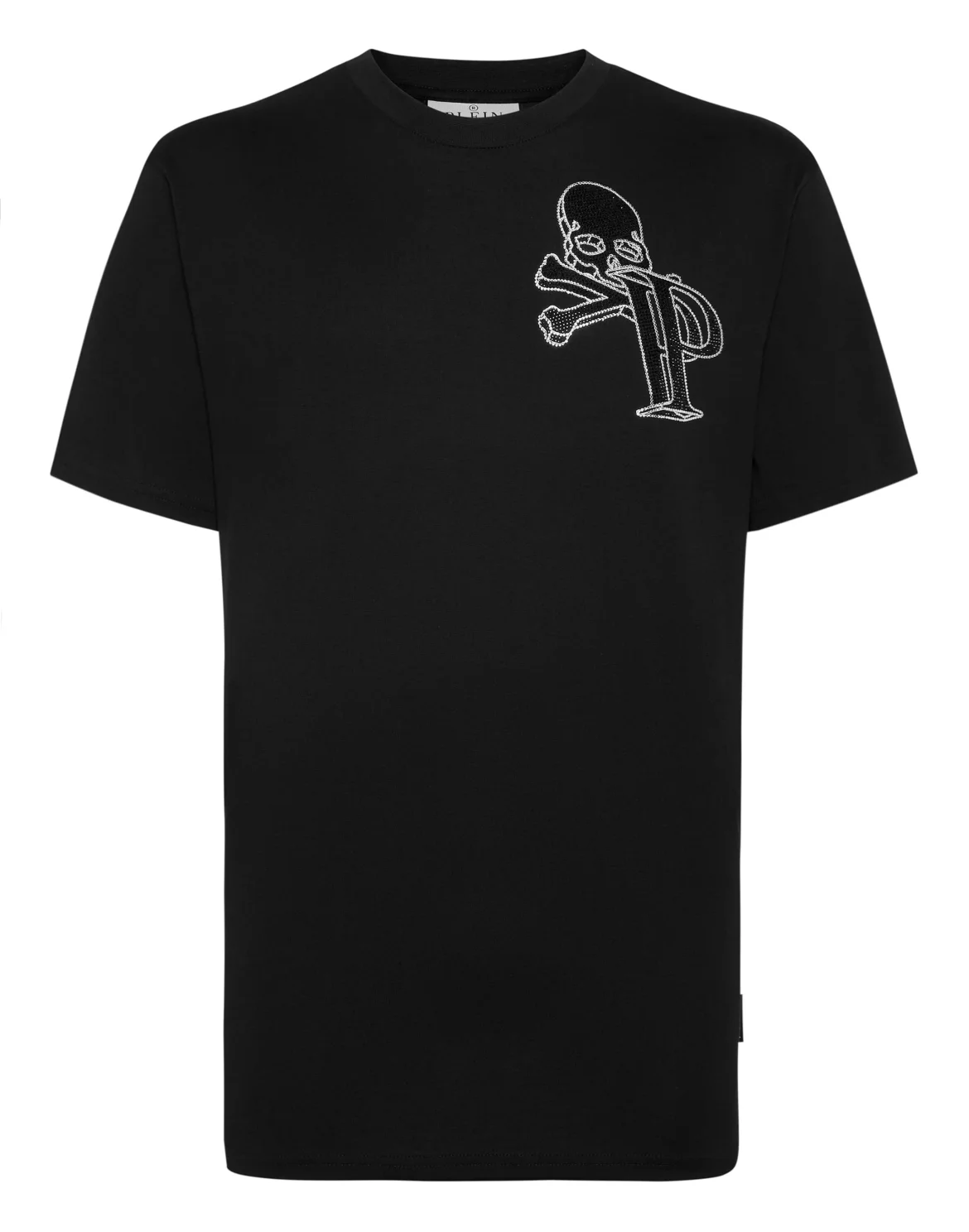 T-shirt Round Neck SS Wire Frame, цвет: Черный