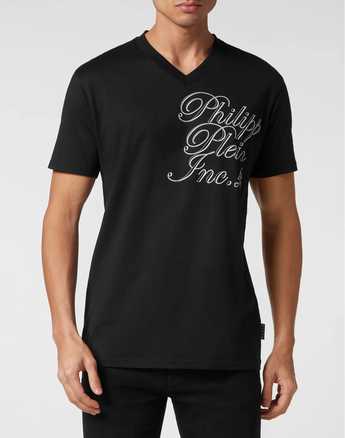 T-shirt V Neck SS Philipp Plein TM, цвет: Черный