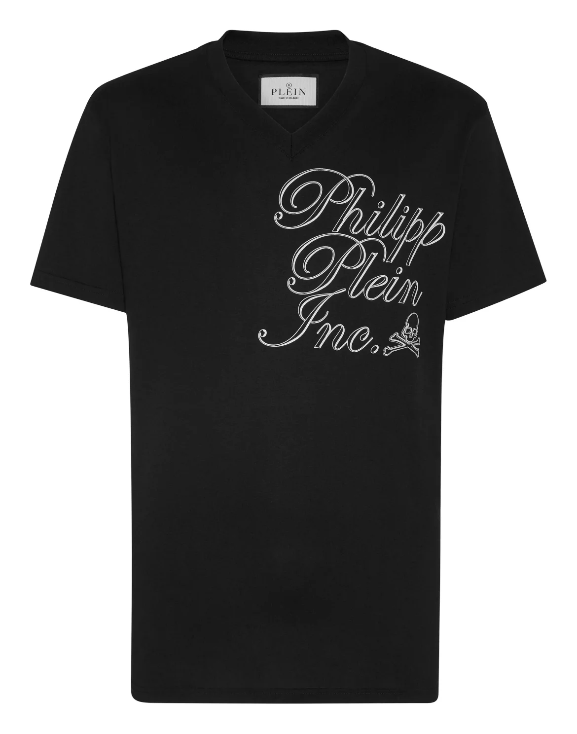 T-shirt V Neck SS Philipp Plein TM, цвет: Черный
