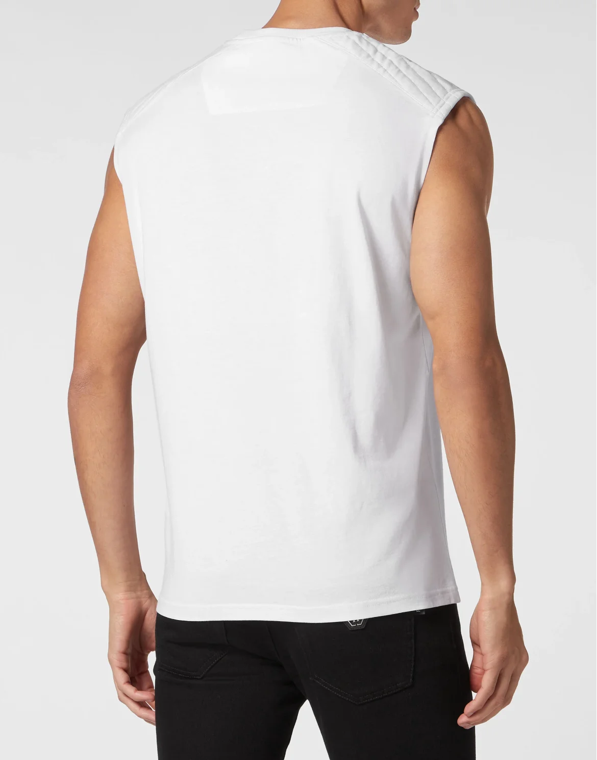 Sleeveless top Cuts, цвет: Белый