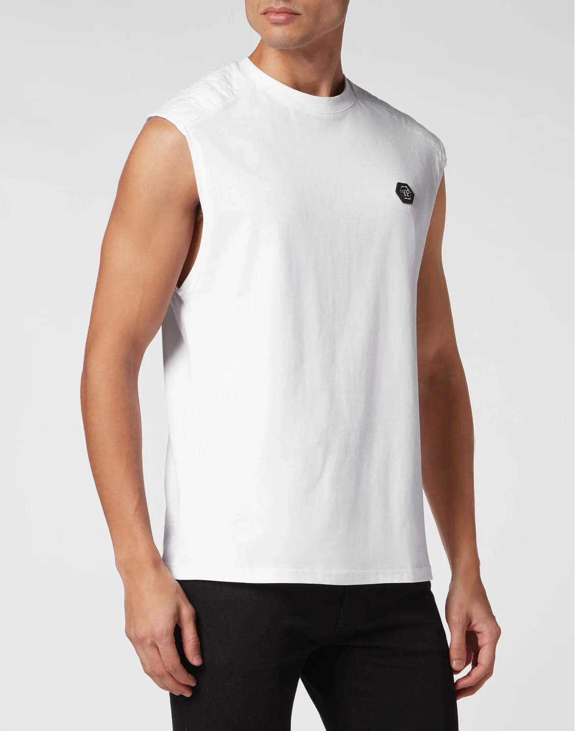 Sleeveless top Cuts, цвет: Белый