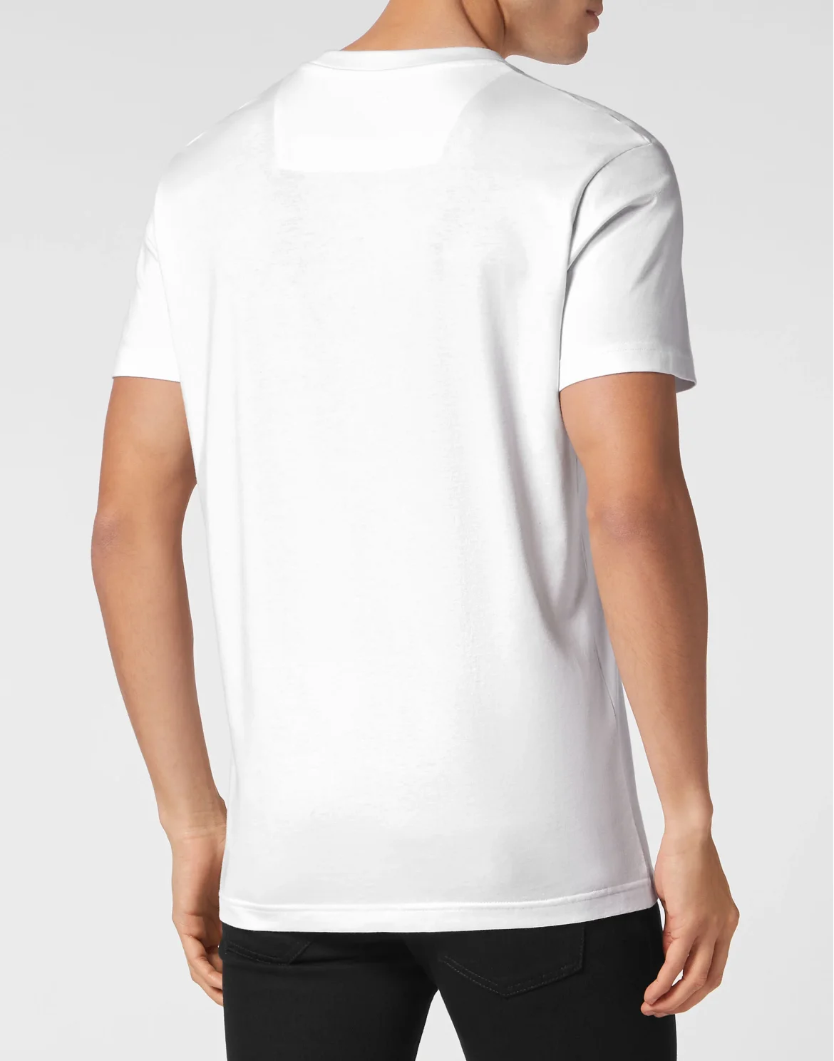 T-shirt Round Neck SS Dripping Skull, цвет: Белый