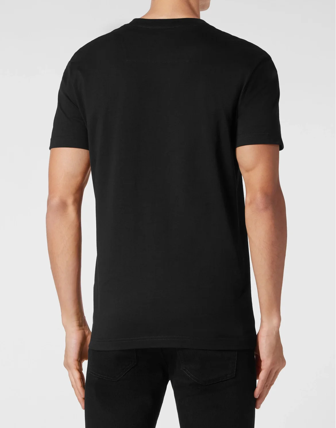 T-shirt Round Neck SS Dripping Skull, цвет: Черный