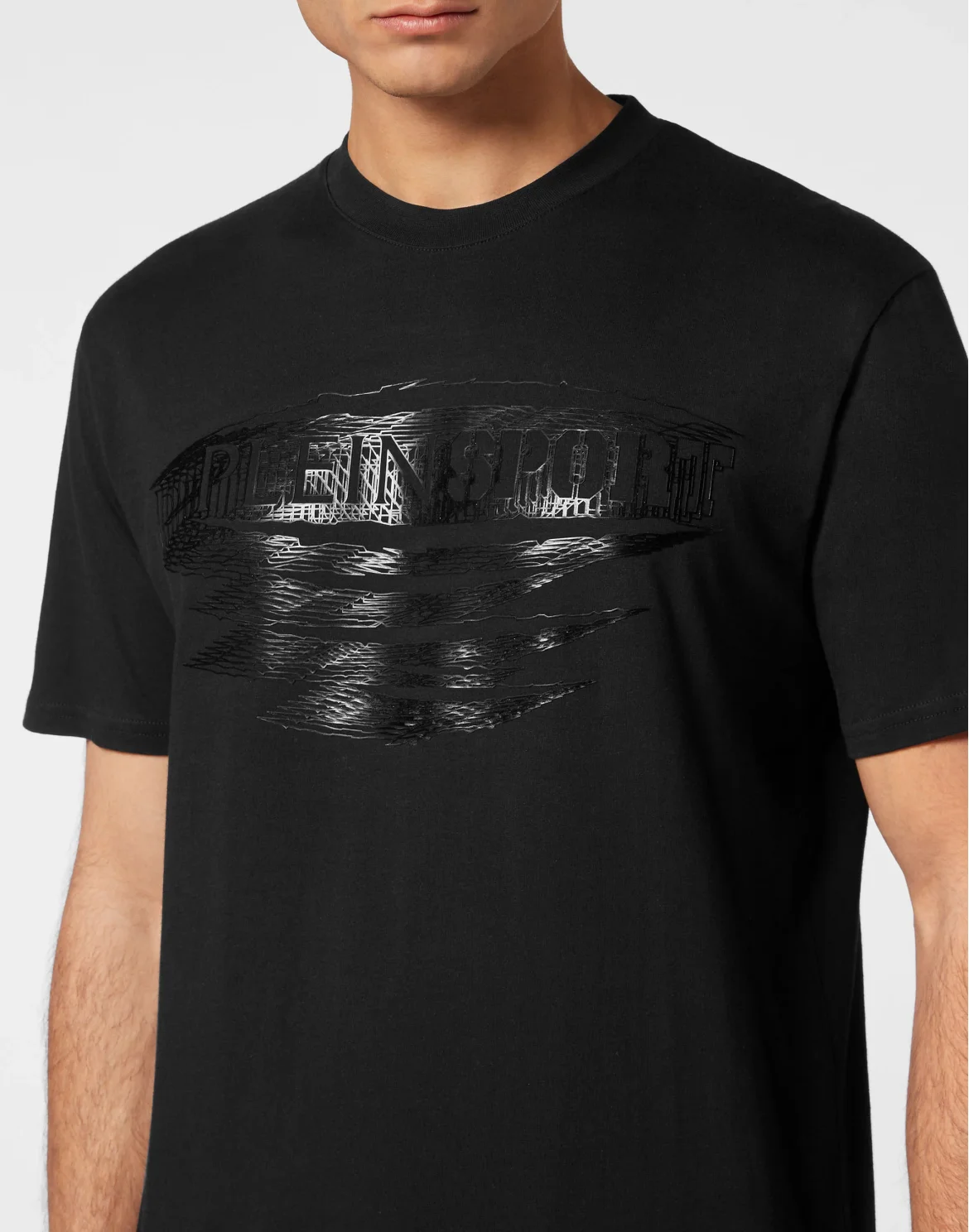 T-shirt Round Neck, цвет: Черный