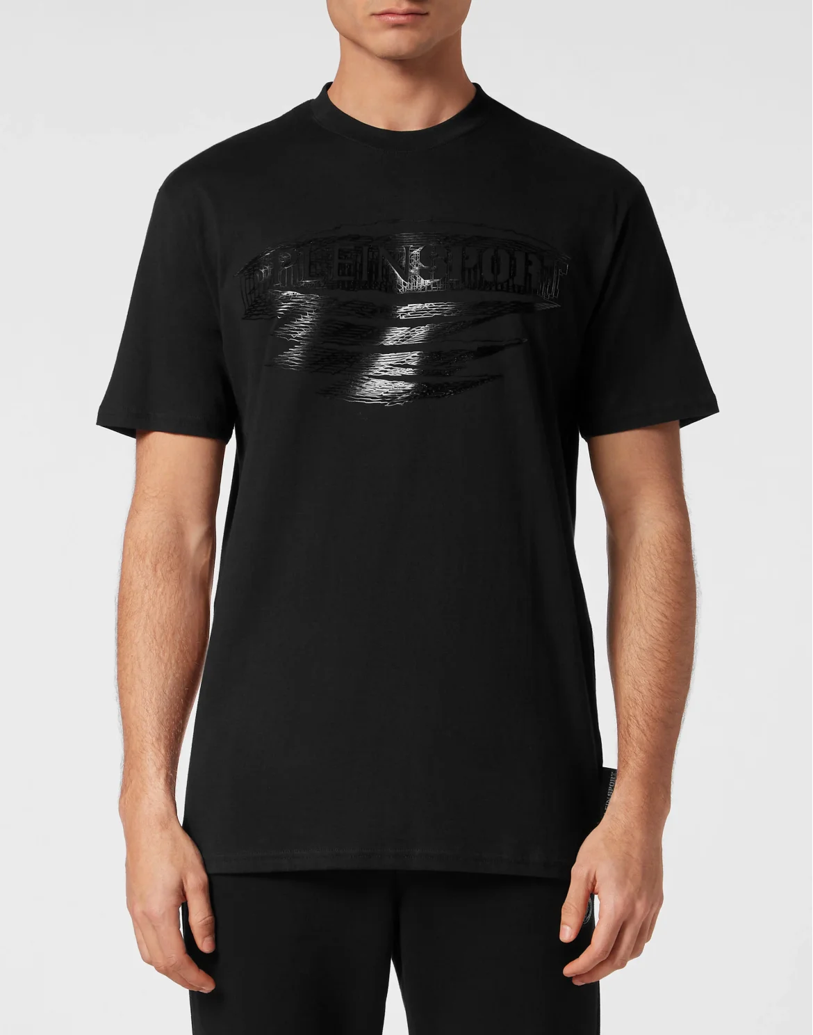 T-shirt Round Neck, цвет: Черный