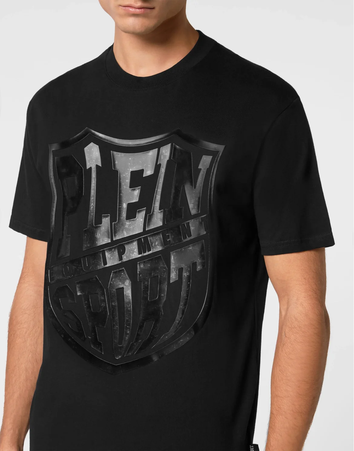 T-shirt Round Neck, цвет: Черный