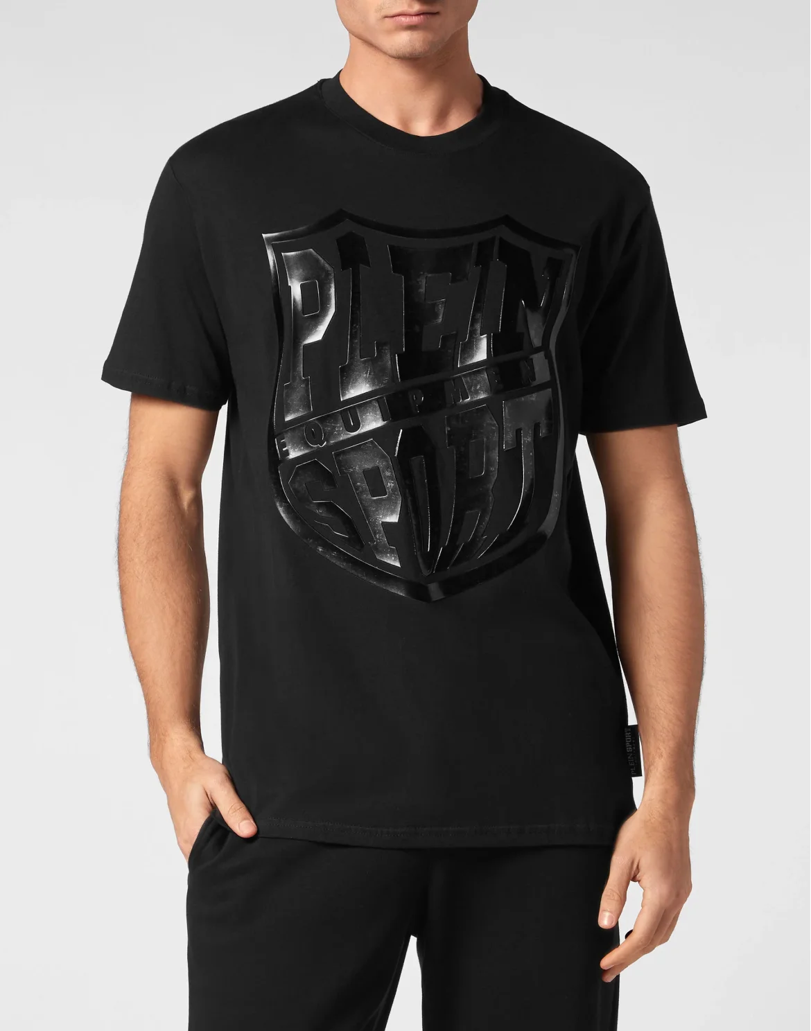 T-shirt Round Neck, цвет: Черный
