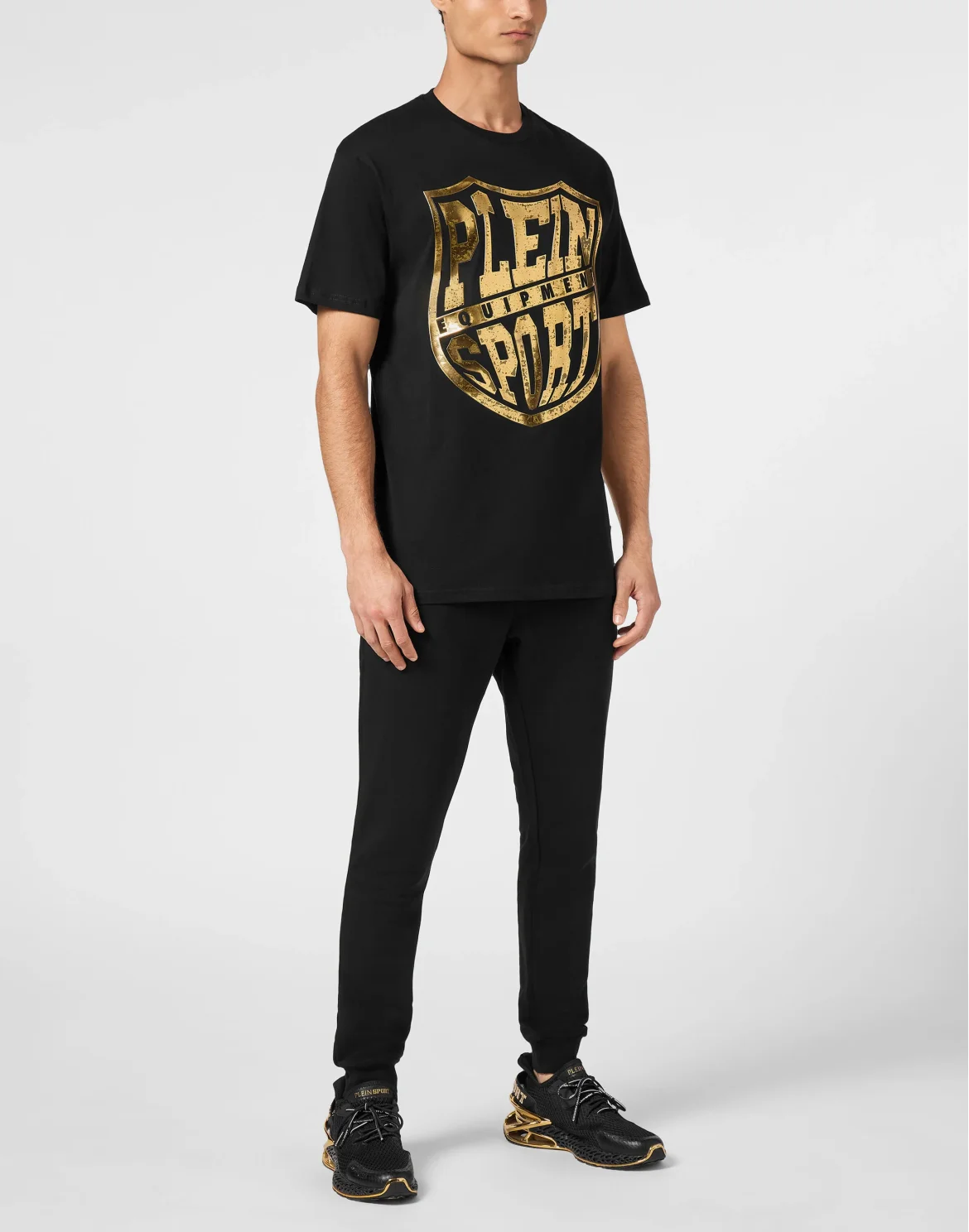 T-shirt Round Neck, цвет: Черный