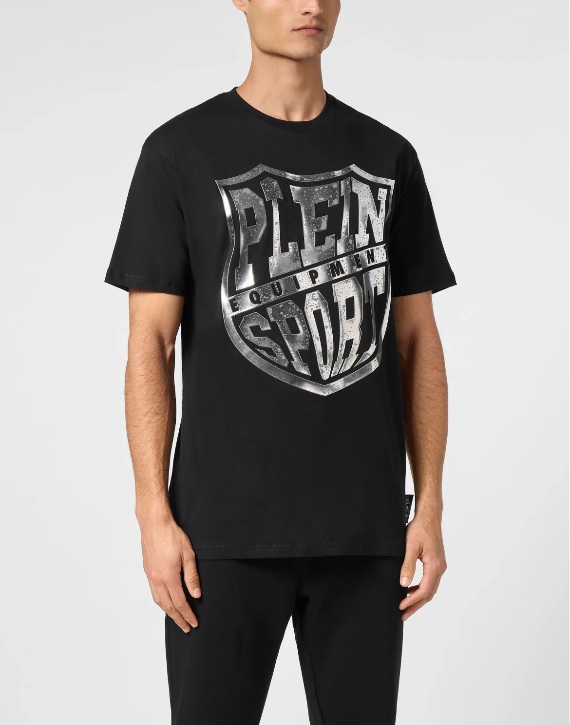 T-shirt Round Neck, цвет: Черный