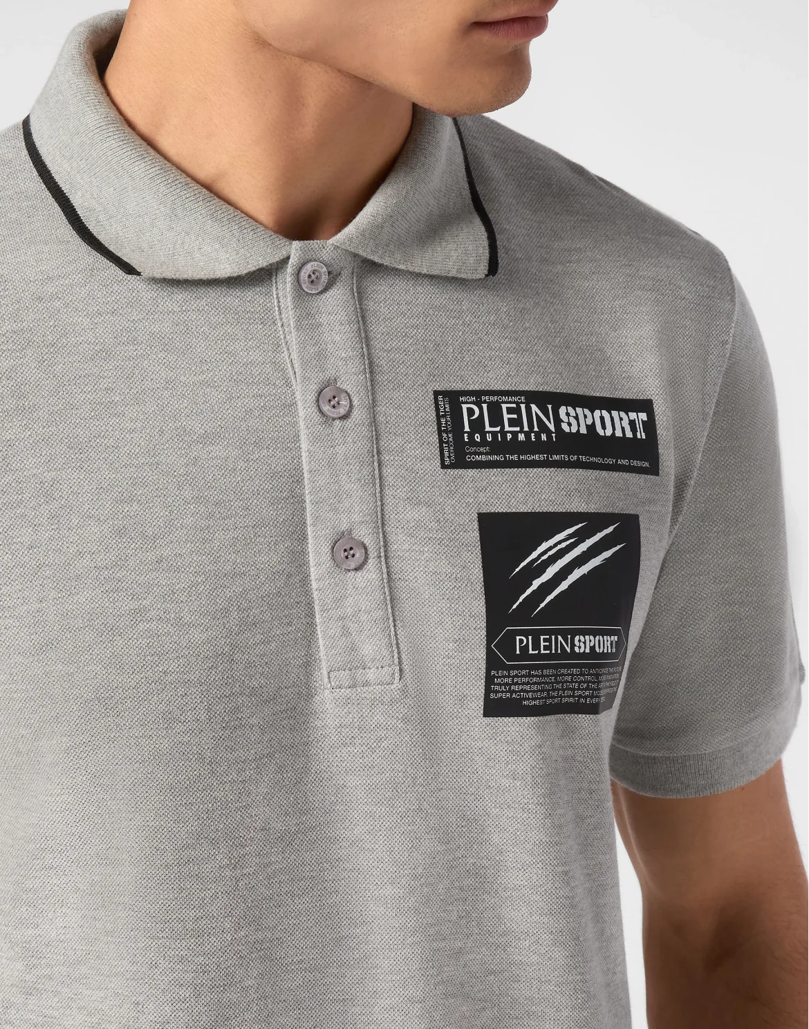 Polo shirt SS Scratch, цвет: Серый