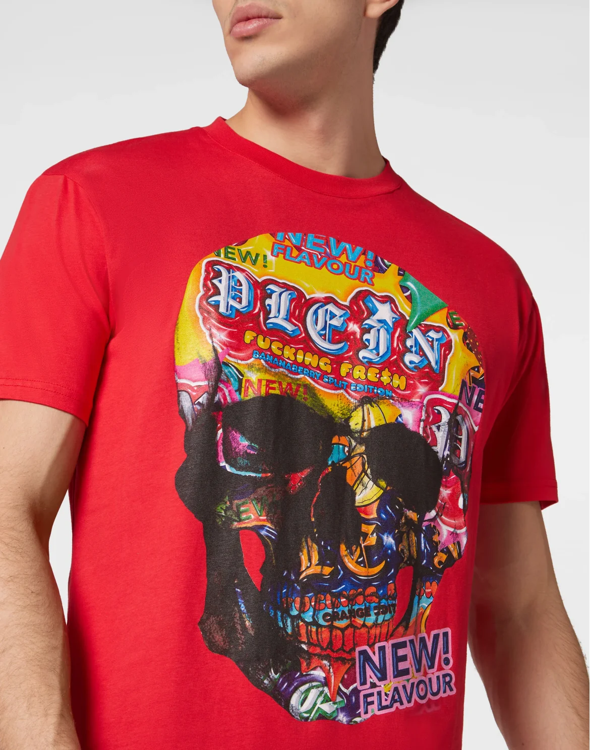 T-shirt Round Neck SS Tutti Frutti, цвет: Красный