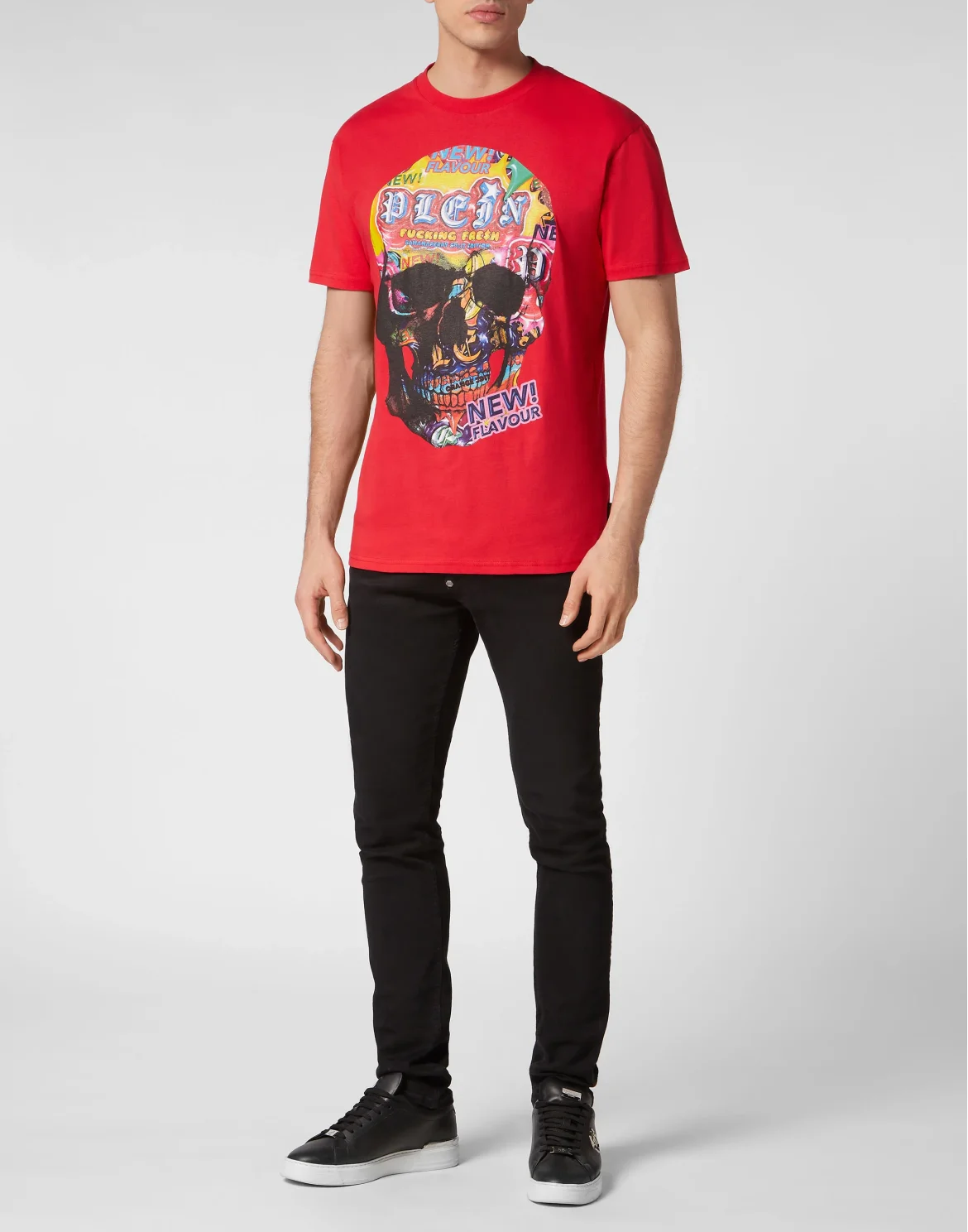 T-shirt Round Neck SS Tutti Frutti, цвет: Красный