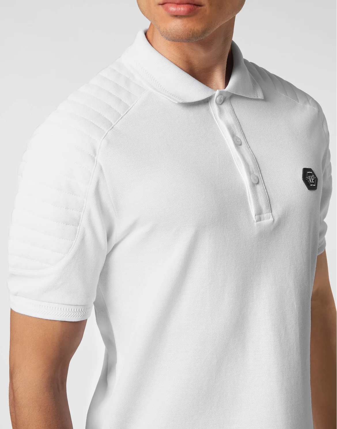 Piquet Polo shirt SS, цвет: Белый