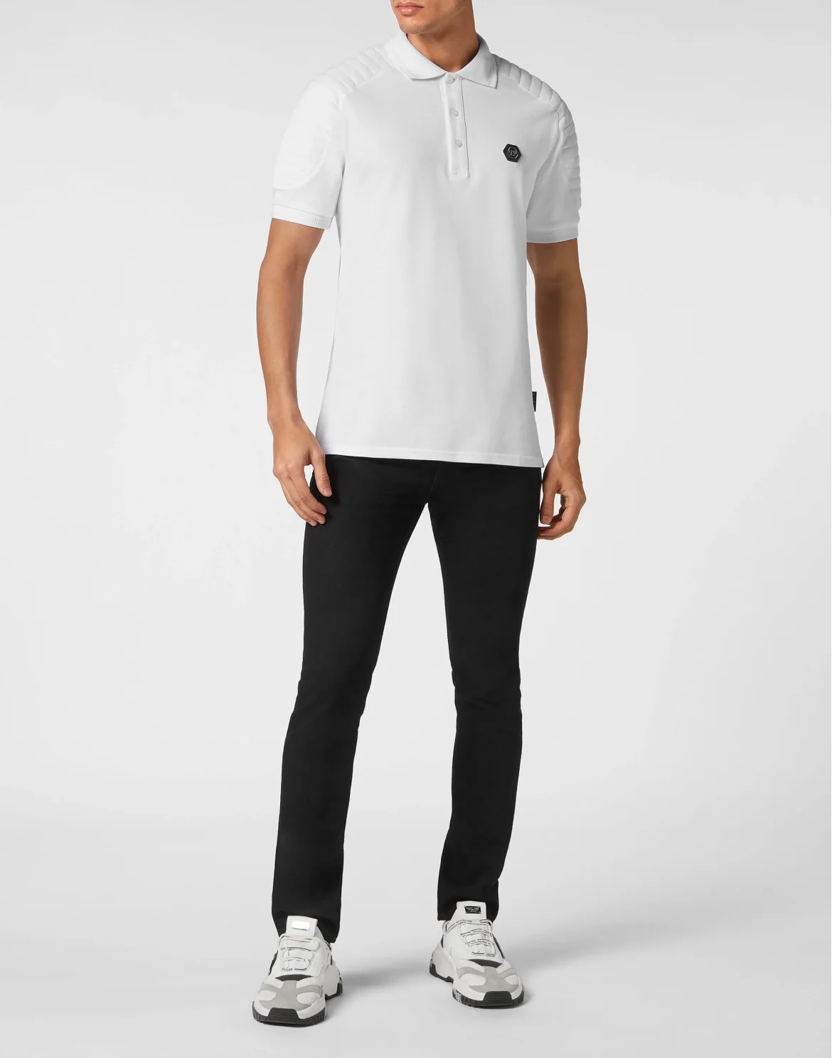 Piquet Polo shirt SS, цвет: Белый