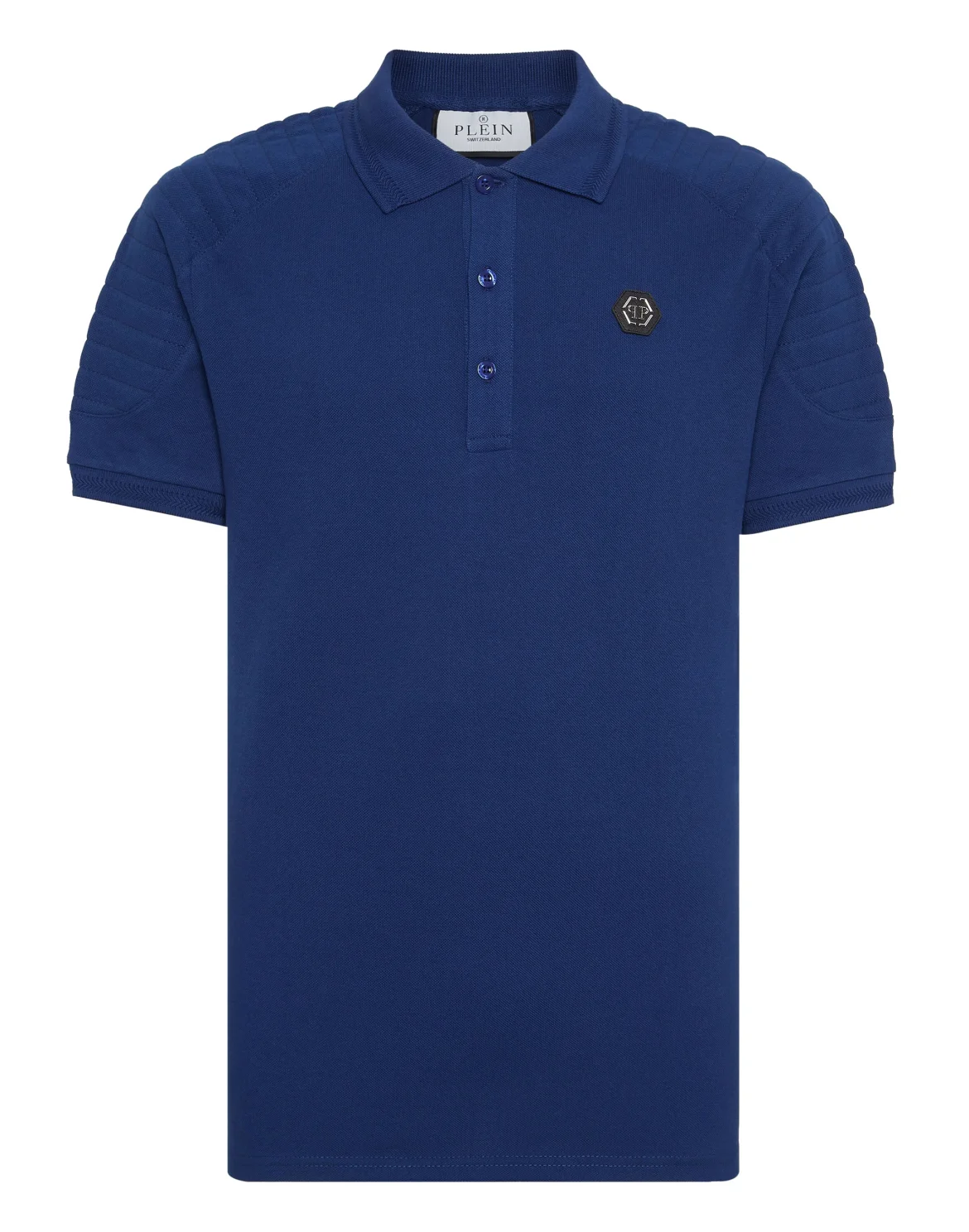 Piquet Polo shirt SS, цвет: Синий