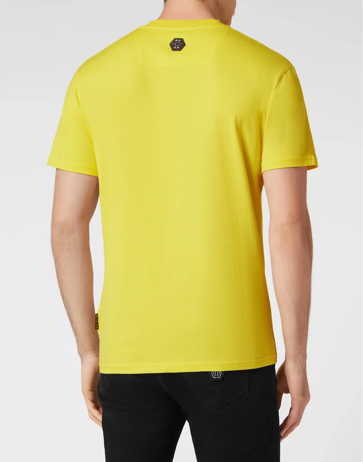 T-shirt Round Neck SS Skeleton, цвет: Желтый
