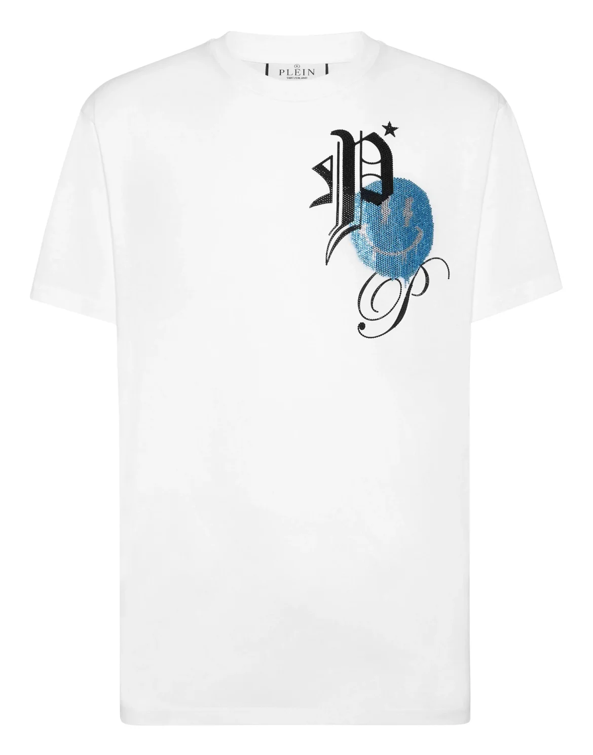 T-shirt Round Neck SS Smile, цвет: Белый